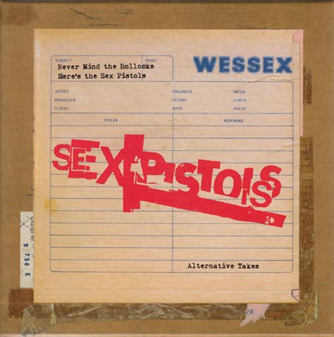 Never Mind The Bollocks Heres The Sex Pistols Alternative Takes Discogs