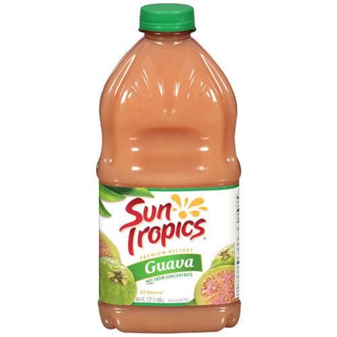 Sun Tropics Guava Premium Nectars 64 Fl Oz 829354100286 Guava