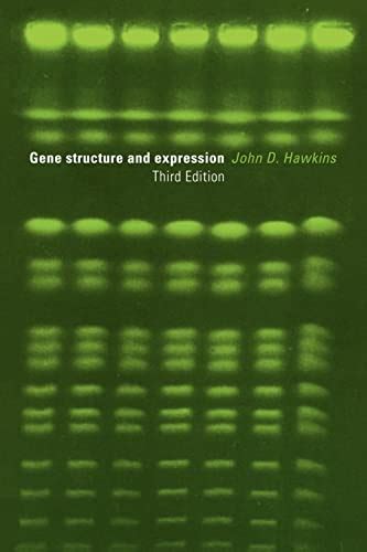 Gene Structure And Expression Pb By Vv Aa Muy Bueno Very Good V Books