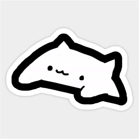 Bongo Cat Meme Bongo Cat Sticker Teepublic