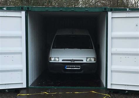 Van In Container Savvy Storage