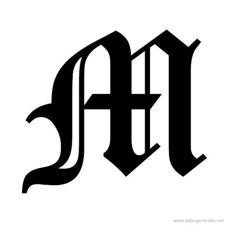 Are you copying and pasting an actual font? Gothic Alphabet Gallery - Free Printable Alphabets ...