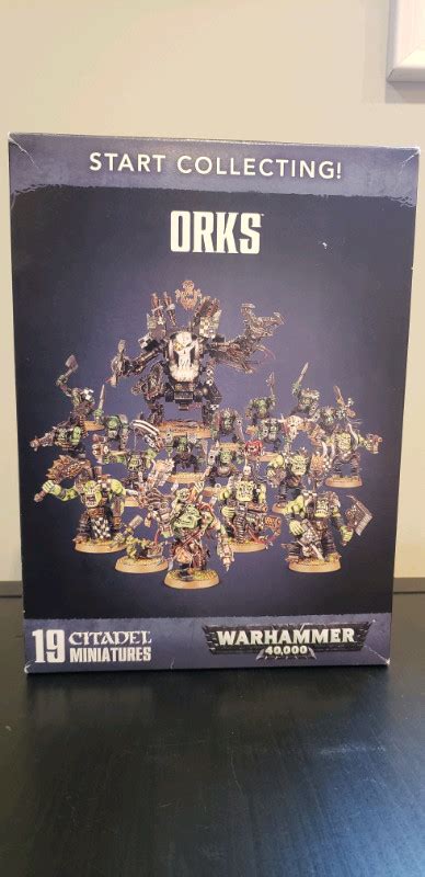 Warhammer 40k Orks Start Collecting Box Set Hobbies And Crafts