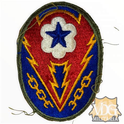 Ww2 Us Army Adesc Ssi Patch Vdg Militaria