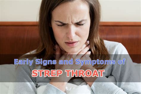 Recognizing The Early Signs And Symptoms Of Strep Throat Ehealthyblog
