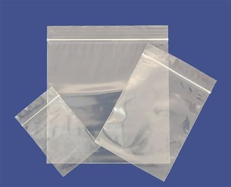 Pack Of 25 A4 Size Transparent Plastic Grip Seal Zip Lock Polythene