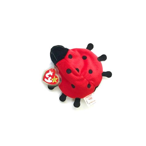 Ty Lucky The Ladybug 1995 Beanie Baby Etsy