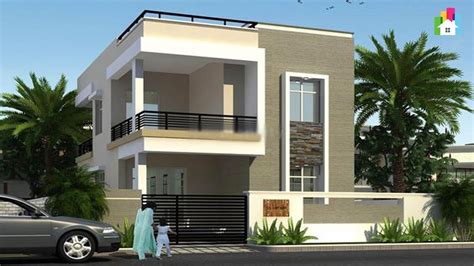 Duplex Exterior Design Of House In India Different Duplex Plans Often