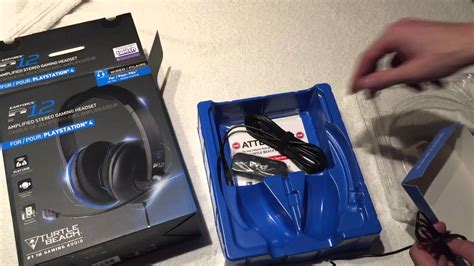 Turtle Beach Ear Force P12 Amplified Stereo Gaming Headset Unboxing