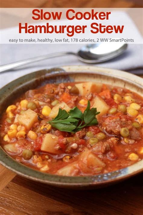 For weight watchers or for those on low calorie food diet, use less beef and also use extra lean ground beef. Weight Watchers Crockpot Recipes With Ground Beef - Image ...