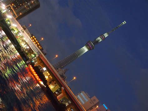 Tokyo Sky Tree View From Sumida River 蔵前から見たスカイツリー Flickr