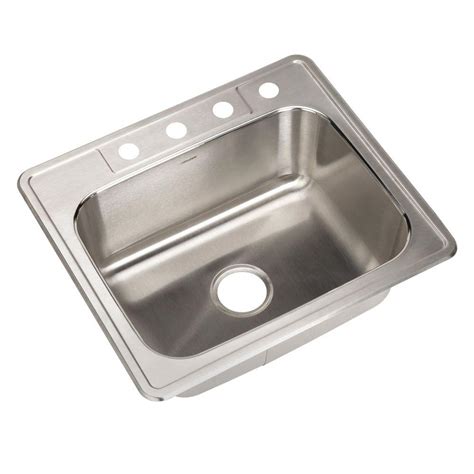 Combine style and function with a new kitchen sink. Drop-In Kitchen Sink Bowl Rectangular Stainless Steel 4 ...
