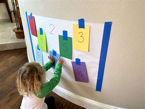 Simple Number Matching Activity Toddler Approved