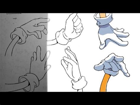 Timelapse of coloring and shading Sonic CD character sheets for hands