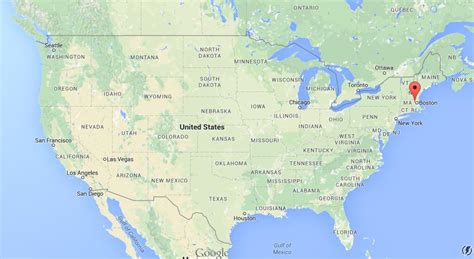 Where Is Massachusetts On Usa Map