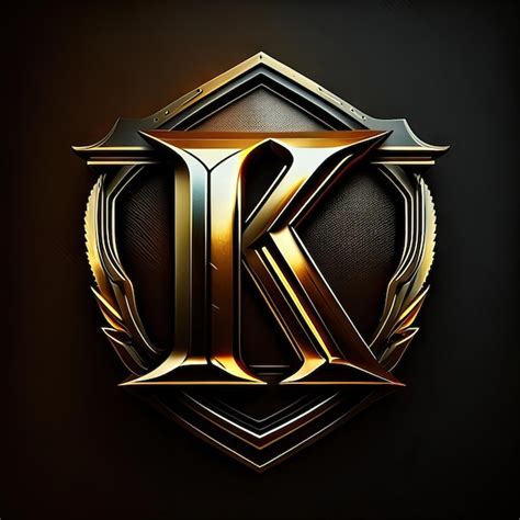 Premium Ai Image Letter K Logo