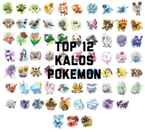 My Top 12 Favorite Kalos Pokemon Pokémon Amino