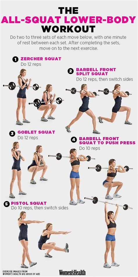 An All Squat Workout For A Lower Body That Just Wont Quit Lower Body Workout Squat Workout