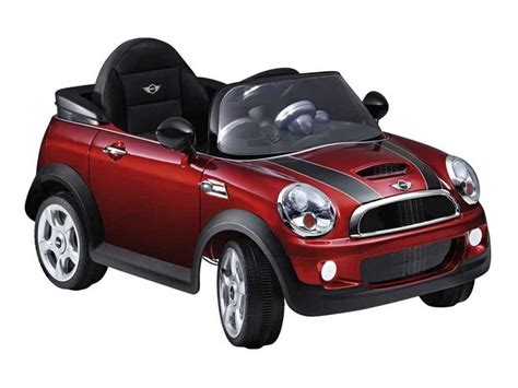 Fun, cute, and wonderful for quality time outside. Mini Cooper S Convertible Electric Ride-on Car Red