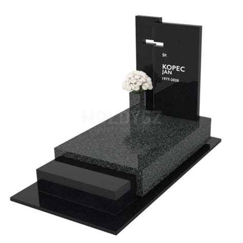 biały granit na nagrobku pomnik pojedynczy z granitu wzory nagrobków
