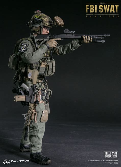 Dam Toys Fbi Swat Team Agent San Diego
