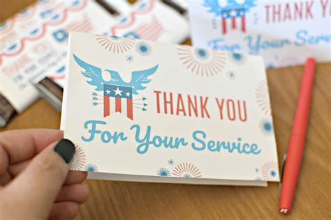 This is often a complicated issue for veterans. Print These Free Veterans Day Thank You Cards and Candy ...