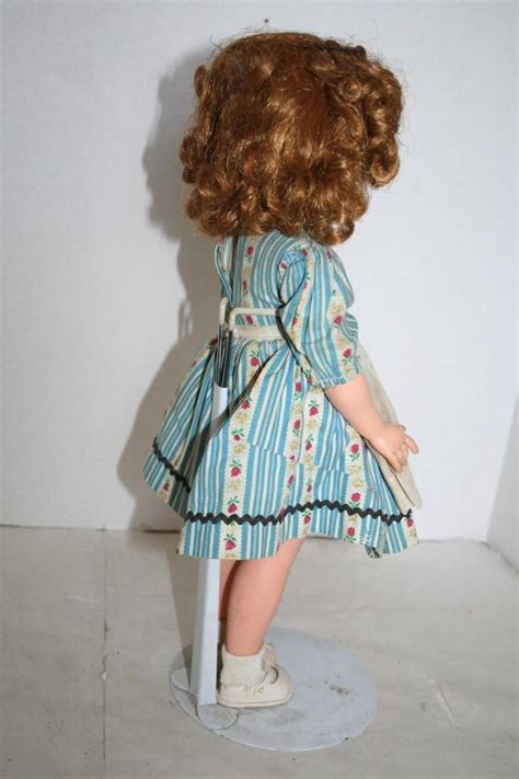 Vintage 1950s Shirley Temple Doll Ideal St 17 1 Orig Dress Very Good
