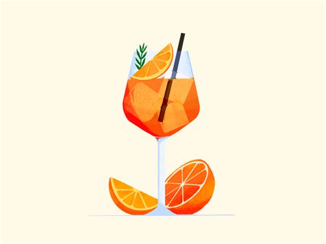 Aperol Spritz By Hyunhee An On Dribbble