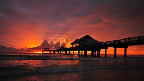 Clearwater Sunset Photograph By Jd Fielding Fine Art America