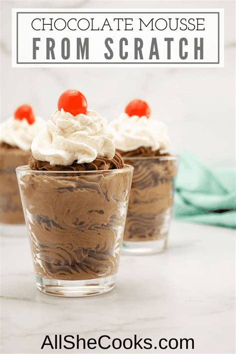 It explains what the possible reasons are if it turns out grainy, thick, or runny and possible solutions for those problems. French Chocolate Mousse Recipe - How to Make Chocolate ...
