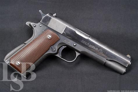 Post War Colt Super 38 Automatic Blue 5″ 1911 Semi Auto Pistol 1948 C