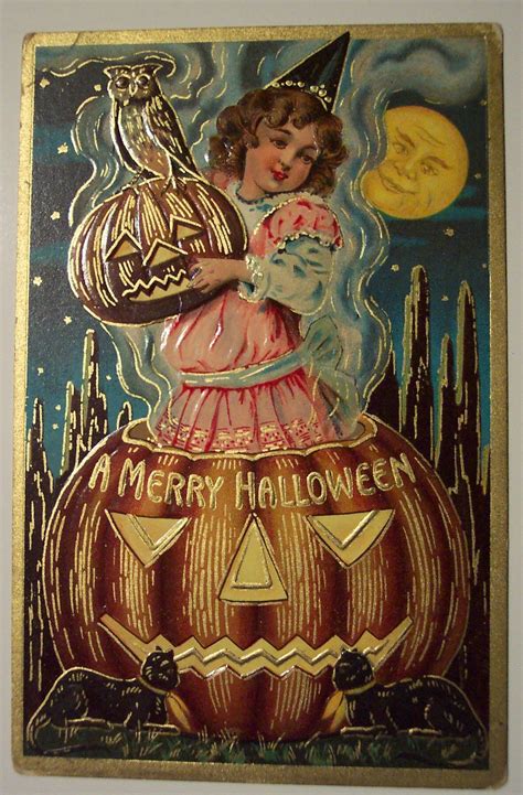 Vintage Halloween Carte Halloween Vintage Halloween Images Halloween