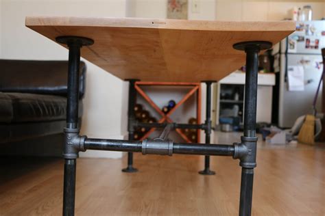Pipe Leg Coffee Table Jeffs Diy Projects