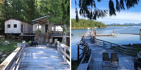 This House For Sale In Bc Is On An Island And Looks Right Out To The
