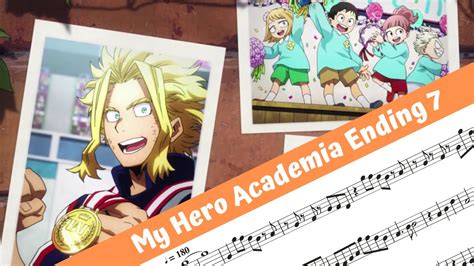 My Hero Academia Ending 7 Flute Youtube