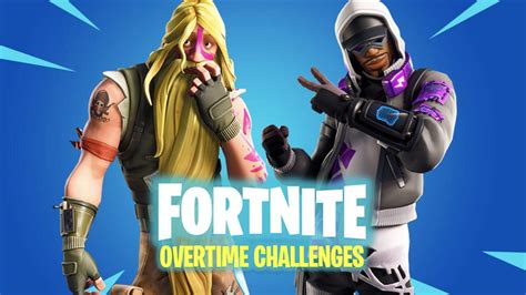 How To Complete Fortnite Season 9 Overtime Challenges And Unlock New