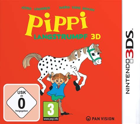 Pippi Longstocking 3d Boxarts For Nintendo 3ds The Video Games Museum