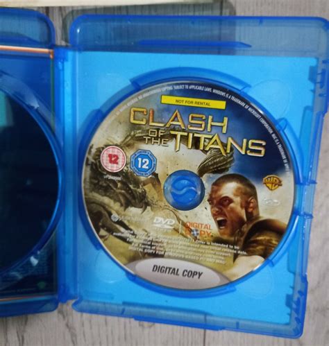 Dvd And Blu Ray Bundle Clash Of The Titans Blu Ray Wrath Of The Titans