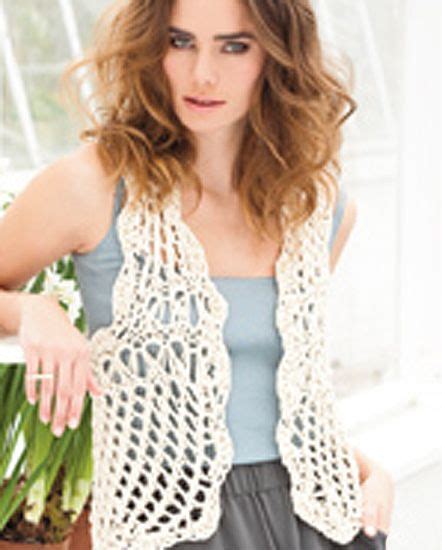 Make A Crochet Vest Pattern For Yourself Easy Crochet Vest Pattern