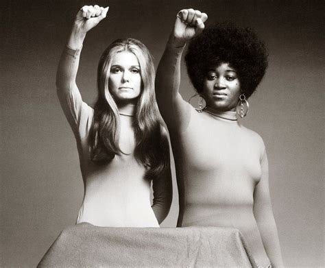 Gloria Steinem And Dorothy Pitman Hughes Restaging Of Iconic Portrait