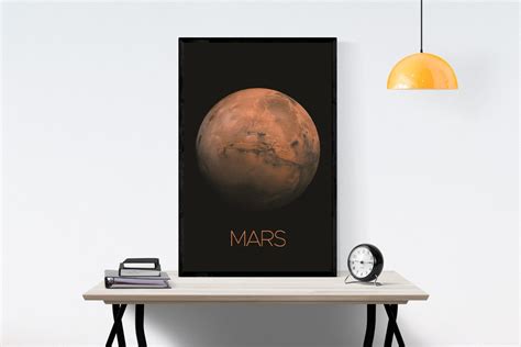 Mars Print Planet Prints Martian Photography Mars Wall Art Etsy