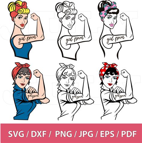 Woman Power Svg 1429 Popular Svg Design Free Sgv Logo Maker
