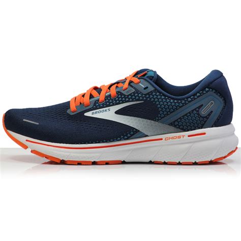 Brooks Ghost 14 Mens Running Shoe Titantealflame The Running Outlet