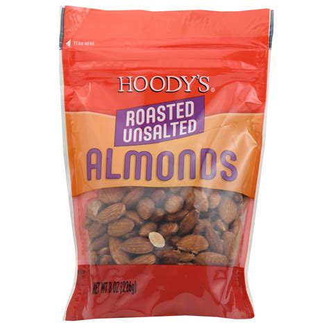 Almonds Roasted Unsalted Almonds 8 Oz
