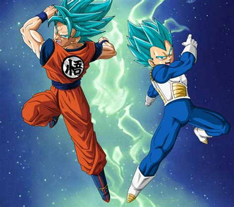 Goku And Vegeta Dragon Ball Z Dragon Ball Dragon Ball Super