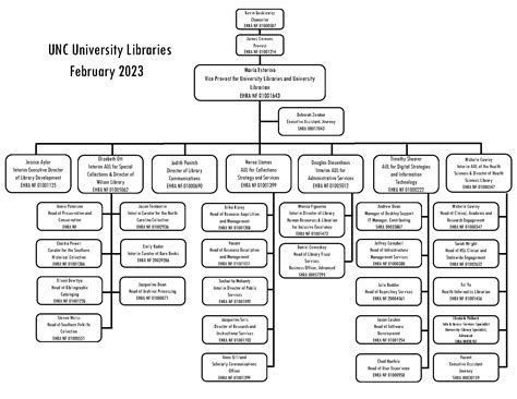 Organization Chart Ucf Libraries Ucf Libraries