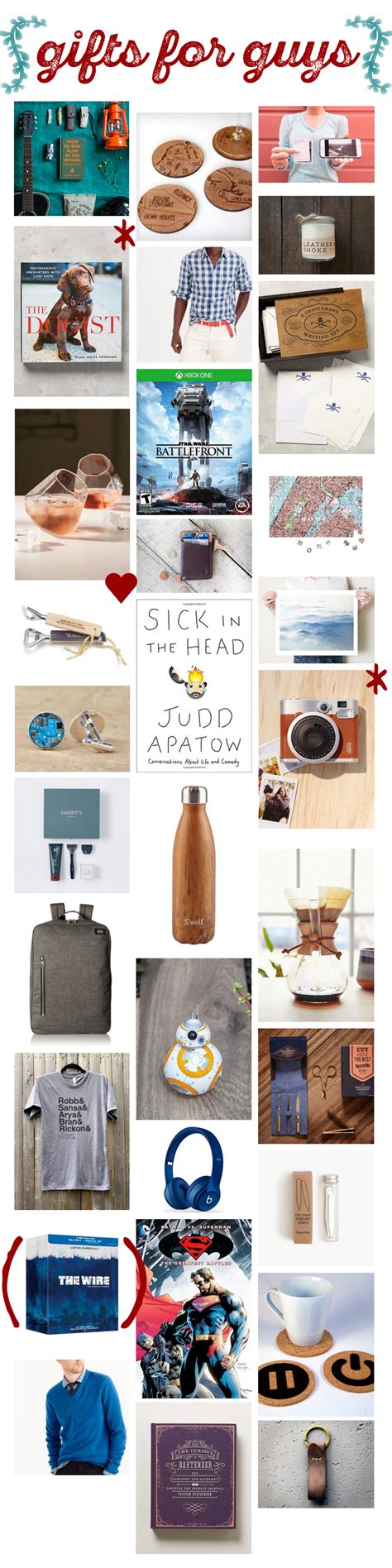 Looking for more affordable ideas for holidays like. gift guide: guys | Guy friends, Best gifts for men, Best gifts