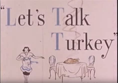 let s talk turkey weirdo video