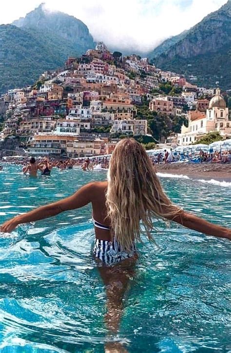Amalfi Coast Italy Positano Italy Capri Italy Italy Aesthetic Girl Europe Aesthetic Europe