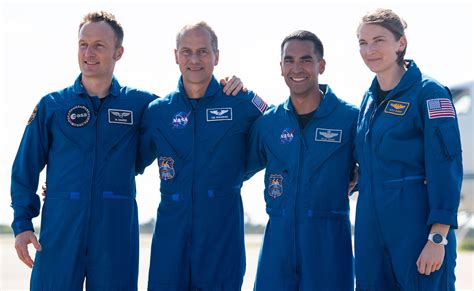 Spacex Crew 3 Astronauts At Nasas Kennedy Space Center Astronauten